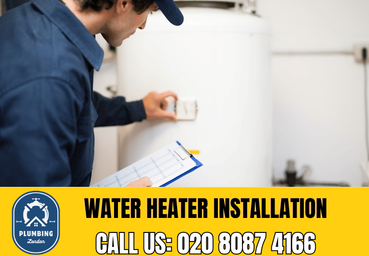 water heater installation Wimbledon 